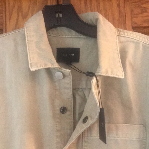 Joe’s Jeans The Alexa Shortall Romper in Boulder Tan sizes S and M - Picture 7 of 13